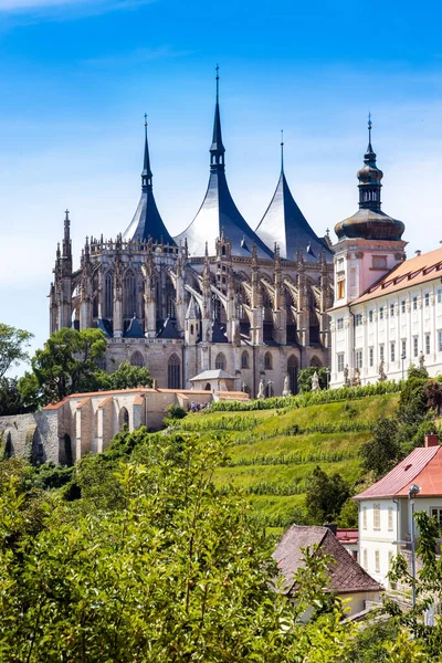 Barbora Cathedral National Cultural Landmark Kutna Hora Czech Republic Europe — Stock Photo, Image