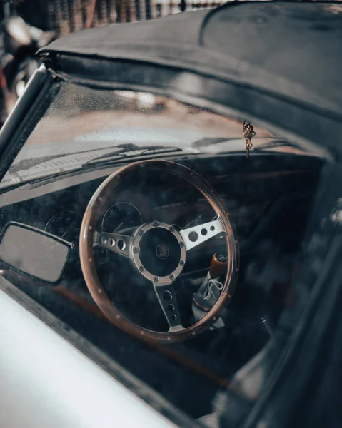 Old Car Always Catches Eye Travels You Other Times Things — Stock Photo, Image