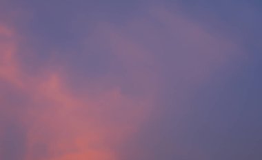 Gerçek gökyüzü pastel rengi. Arka plan için.