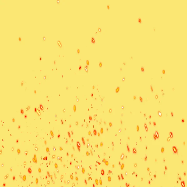 Фон Жовтий Іскрами Вогнів — стокове фото