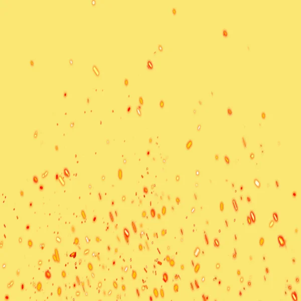 Fondo Amarillo Con Chispas Luces — Foto de Stock