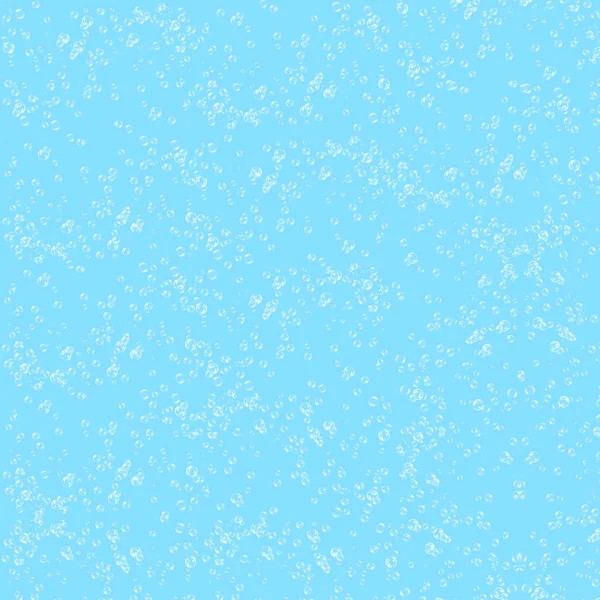 Viele Seifenblasen Auf Blauem Hintergrund — Stockfoto