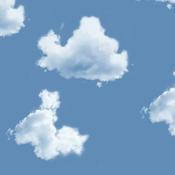 Çocuk Gökyüzü Arkaplanı Bulutlu — Stok fotoğraf