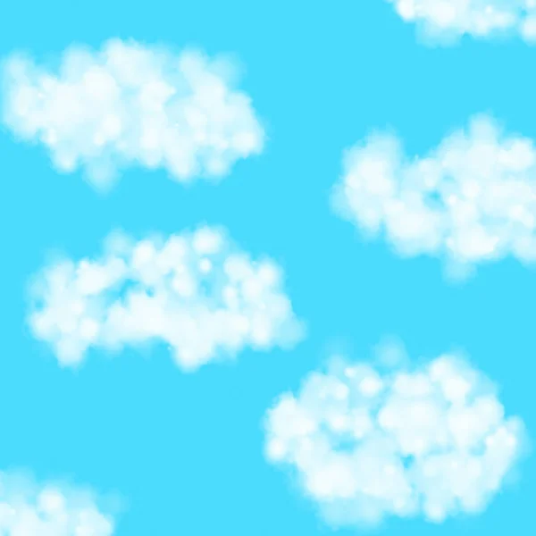 Background Blue Sky Air Clouds — Foto Stock