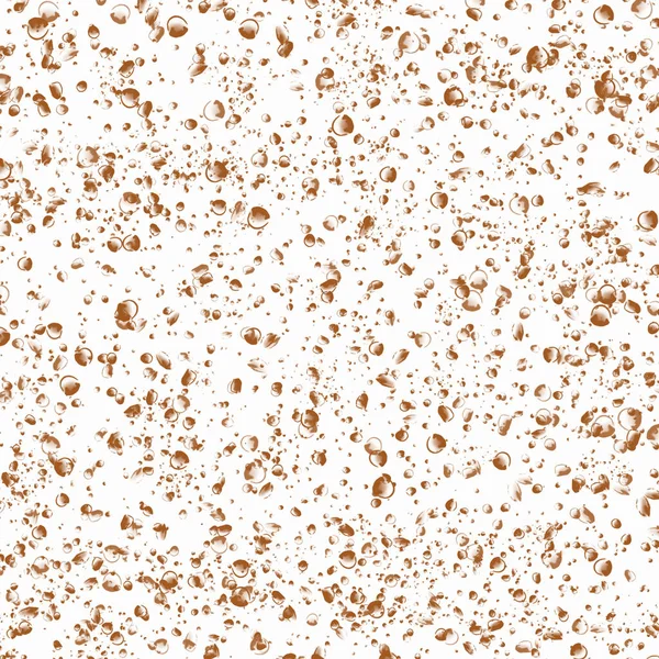 Camdaki su damlacıkları. Sudan kabarcıklar. Boncuklar suda yoğunlaşır. Suda hava kabarcıkları. Kahverengi kabarcıklar. Yağ damlaları.