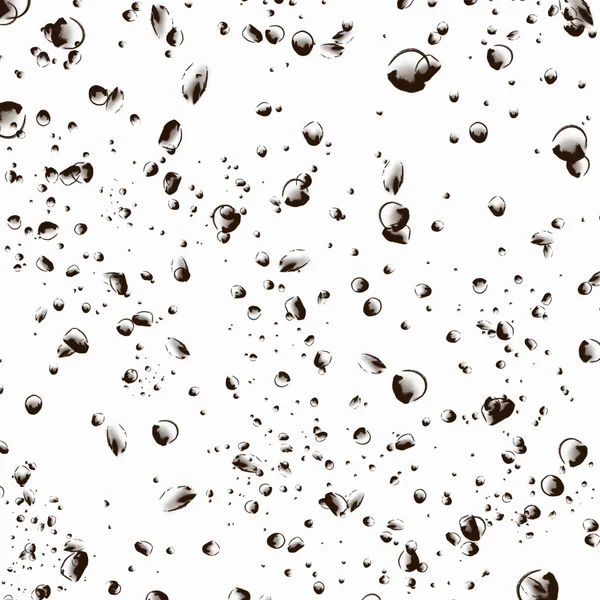 Water Droplets Plane Glass Bubbles Water Beads Condensate Water Air — Foto Stock