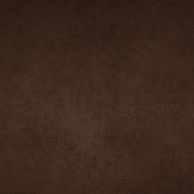 Karanlık duvar arkaplanı. Soyut bir paketin önünde boş bir işyeri. Kahverengi arka plan tozlu. Eski fiyat, çimento veya alçı dokusu. İç..