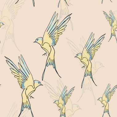 butterfly seamless repeat pattern design background. Random colorful butterfly silhouette, cute girly pastel.black and white. Overlay