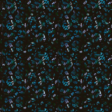 Çiçekli, büyük, pürüzsüz desen. Yapraklı ve çiçekli desen