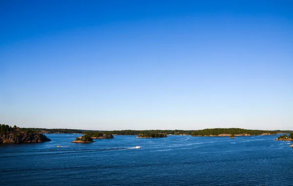 Lifestyle on islands. Stockholm archipelago island, largest archipelago in Sweden, and second-largest archipelago in Baltic Sea.