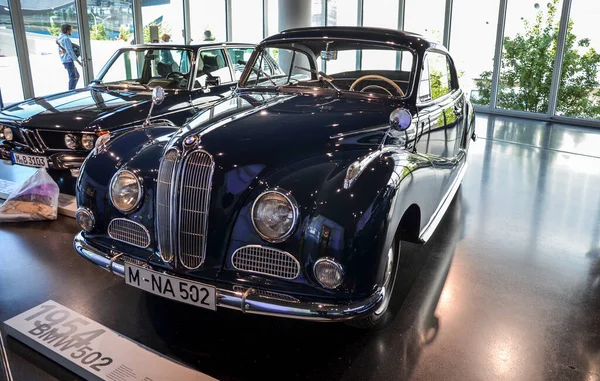 Munich Niemcy Wrzesień 2013 Bmw 502 Luksusowy Samochód Retro Wystawie — Zdjęcie stockowe