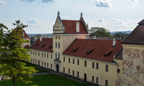 Antico Castello Nel Centro Storico Zhovkva Regione Lviv Ucraina Occidentale — Foto Stock