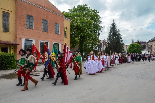 Berezhany Ukraine Mayis 2016 Macaristan Tarihi Festivali Ferenc Fest Berezhany — Stok fotoğraf