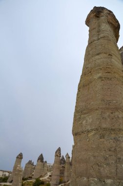 Aşk Vadisi, Kapadokya 'da alışılmadık jeolojik kaya oluşumları. Türkiye 'de popüler seyahat hedefi