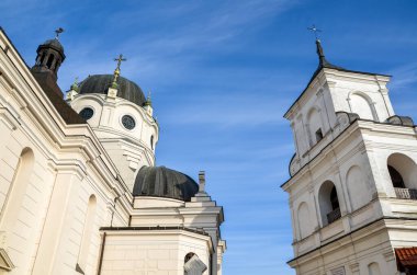 Ukrayna 'nın Zhovkva, Lviv bölgesinde İsa' nın Doğumu Manastırı.