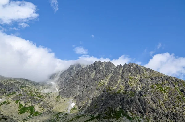 Υψηλότερη Κορυφή Των Καρπαθίων Gerlachov Peak Gerlachovsky Stit Και Όρη — Φωτογραφία Αρχείου