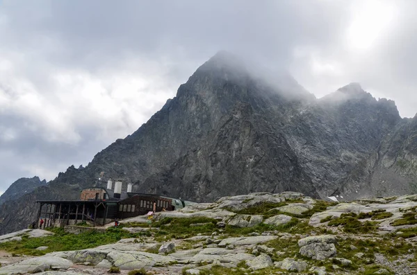 Cabaña Montaña Teryho Chata Pequeño Valle Frío Picos Las Altas —  Fotos de Stock