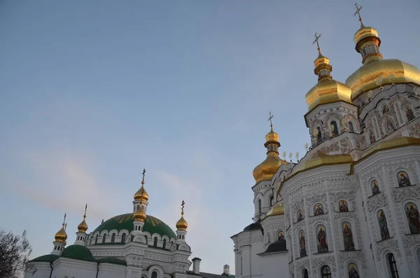 Catedral Igreja Dormição Refeitório Território Pechersk Lavra Também Conhecido Como — Fotografia de Stock