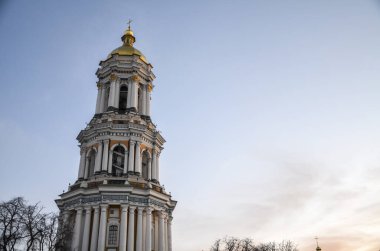 Ukrayna 'daki Kyiv Pechersk Lavra Kiev Manastırı' nın Büyük Lavra Çan Kulesi.