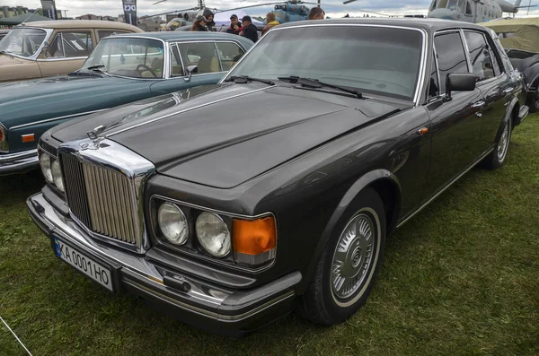 Kyiv Ukraine September 2021 British Luxury Oldtimer Car Bentley Turbo — Stock Photo, Image