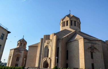 Aydınlatıcı Aziz Gregory 'nin Ermeni Havari Katedrali. Erivan, Ermenistan