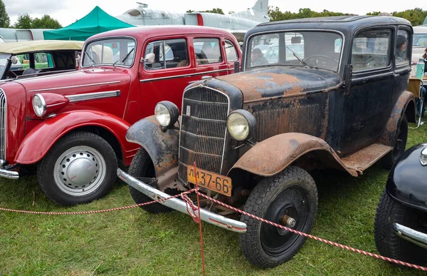 Kyiv Ukraine Szeptember 2021 Opel 1935 Olcsó Kis Autó Modell — Stock Fotó