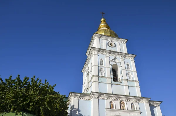 Bell Tower Michael Golden Domed Monastery Kyiv Ukraine — Fotografia de Stock