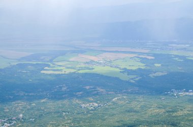 Slavkovsky Stit 'in soyundan gelen ve Ulusal Doğa Koruma Alanı Slavkovska Vadisi (Slavkovska dolina) Yüksek Tatras Dağları, Slovakya