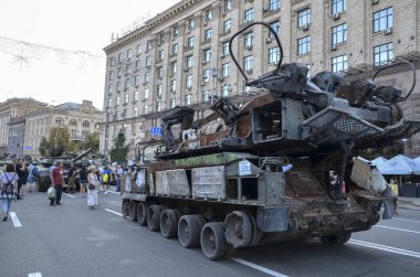 Rus orta menzilli uçaksavar füze sistemi Buk-M Ukrayna Silahlı Kuvvetleri tarafından imha edildi.