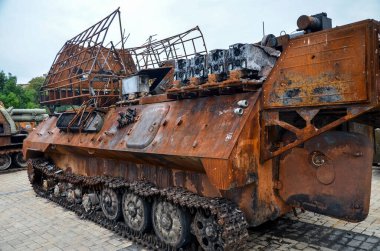 Crushed russian SPR-2 