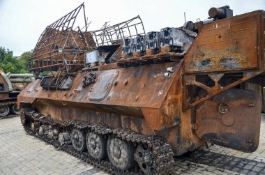 Crushed russian SPR-2 