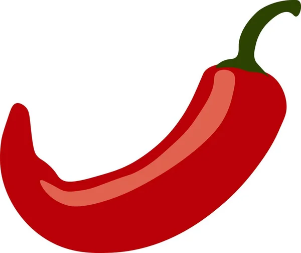 Red Chili Pepper Διάνυσμα Και Απεικόνιση — Διανυσματικό Αρχείο