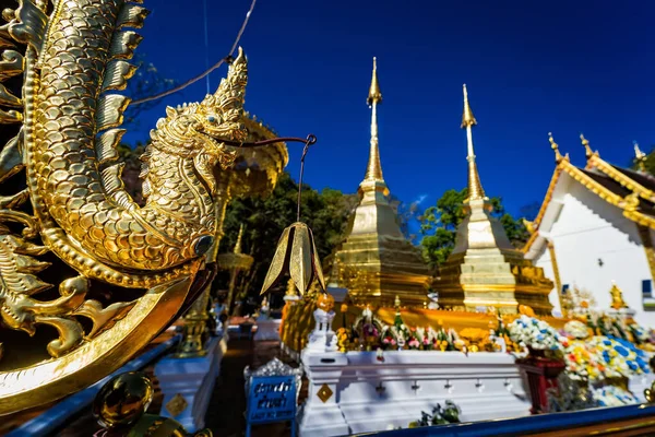 Chiang Rai Thaïlande Janvier 2021 Wat Phra Doi Tung Est — Photo