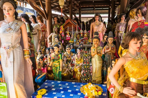 Lopburi Tailândia Fevereiro 2022 Santuário Mae Takhian Wat Phu Noi — Fotografia de Stock