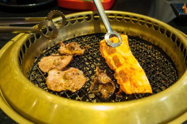 Japon Biftek Izgarası Ateş Mangalında