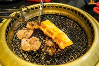 Japon Biftek Izgarası Ateş Mangalında