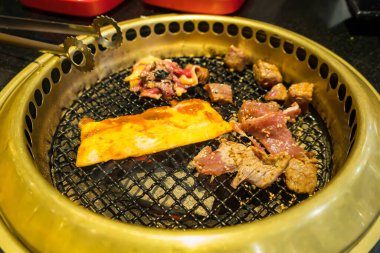 Japon Biftek Izgarası Ateş Mangalında