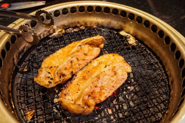 Japon Biftek Izgarası Ateş Mangalında