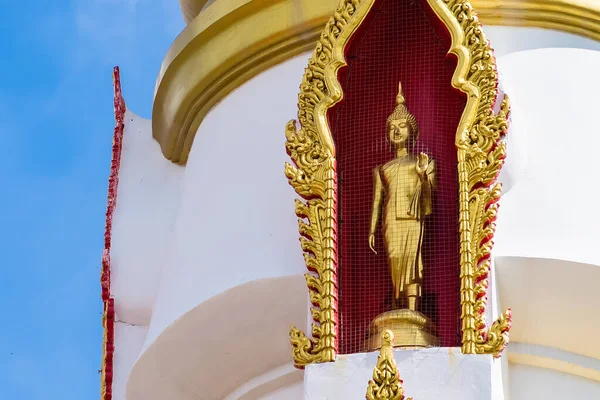 Buddhova Socha Chrámu Bangok Thajsku — Stock fotografie