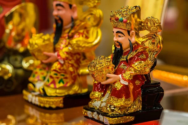 Bangkok Thailand Januar 2022 Statue Des Chinesischen Gottes Des Reichtums — Stockfoto