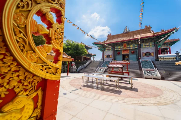 Bangkok Thailand März 2022 Blick Auf Den Wat Borom Raja — Stockfoto