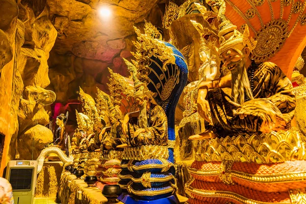Nakhon Nayok Thailand April 2022 Angel Statue Maniwong Temple Nakhon — Stock Photo, Image