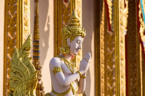 Bangkok Thailand April 2022 Engelsstatue Tempel Von Bangkok Thailand — Stockfoto