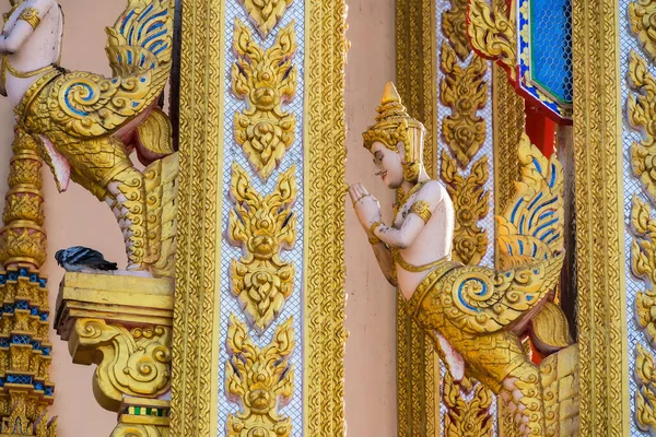 Bangkok Thailand April 2022 Angel Statue Temple Bangkok Thailand — Stock fotografie