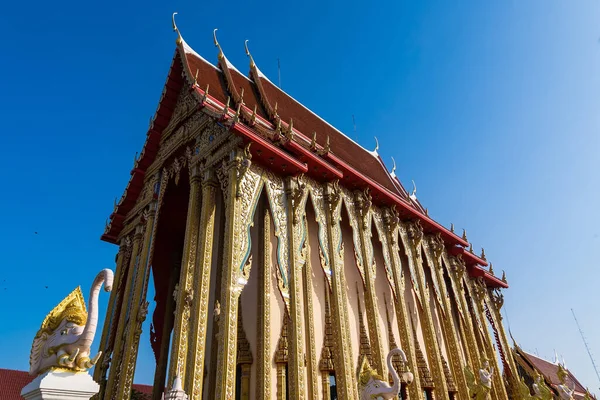 Bangkok Thailand April 2022 Thai Buddhist Church Sai Yai Temple — Foto Stock