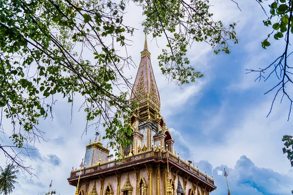 Phuket Thailandia Maggio 2022 Temple Chaitararam Tempio Wat Chalong Phuket — Foto Stock