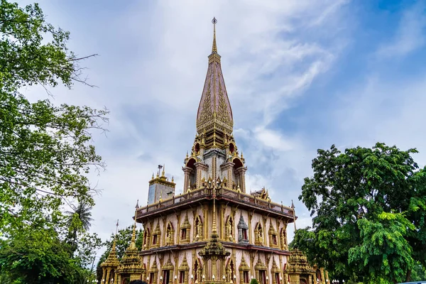 Phuket Thailand May 2022 Temple Chaitararam Wat Chalong Temple Phuket — 图库照片