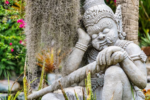 Estatua Utiliza Para Decorar Jardín Para Ser Hermoso Natural — Foto de Stock