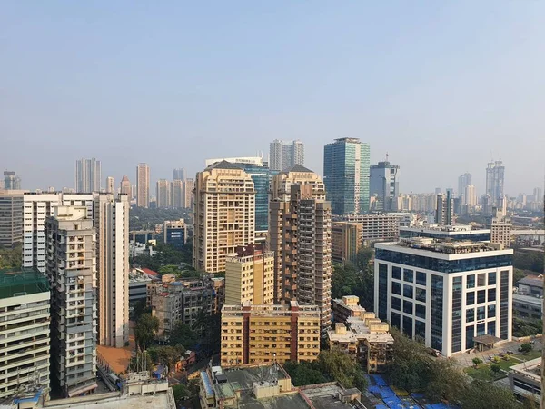 Indický Bombaj Metro Město Březen 2022 Bombaj Město Obrázek Architektury — Stock fotografie