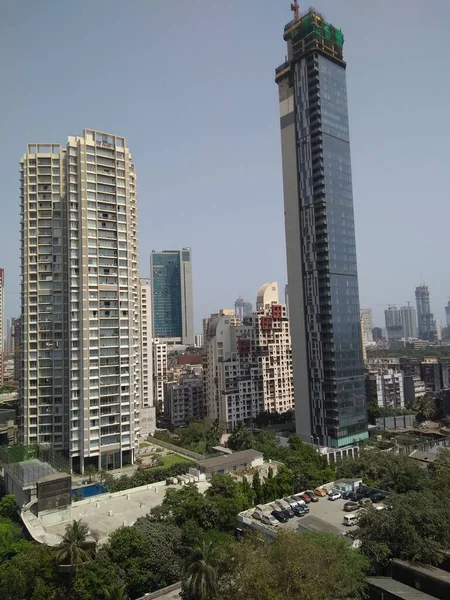 Indian Mumbai Metro City April 2022 Mumbai City Image Architecture — Stok fotoğraf